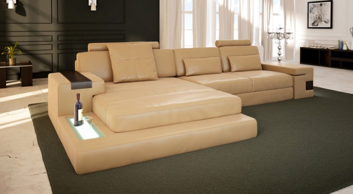 Design Corner sofa Sofa Couch Upholstery Corner suite Leather sofa Sofas Couches