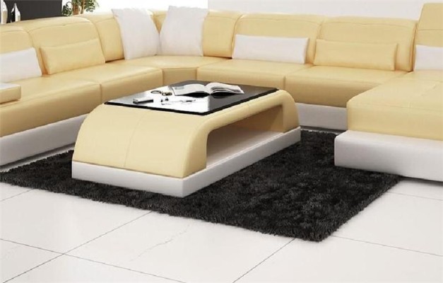 Leder Couchtisch Moderner Tisch Moderner Glastisch Design Tische Glas