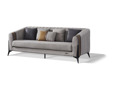 Элегантный диванный сет 3+1+1 в современном стиле для гостиной 