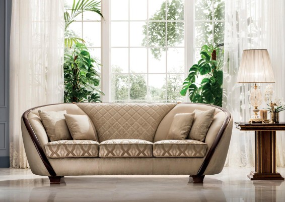 Luxus Sofagarnitur Klasse 3+3 Italienische Möbel Couch Sofa Neu arredoclassic™