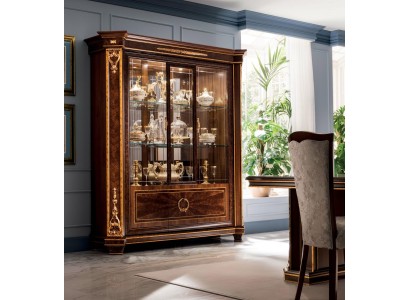 Bücherschrank Vitrine Schrank Kommode Sideboard Barock Rokoko