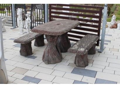 Дизайнерский стол со скамейками для вашего сада