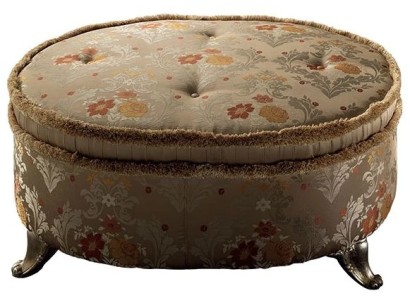 Oval Table Chesterfield Upholstery Stool Footstool Ottoman Sofa Side Round