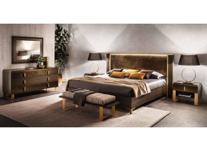 Luxus Schlafzimmer Bett Doppel Stil Modern Polster Betten Italienische