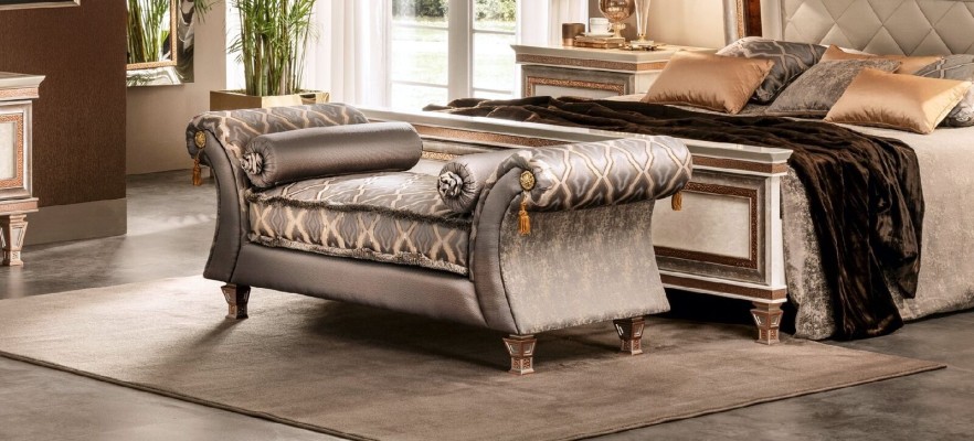 Chaiselongue Liegen Möbel Ottomane Wohnzimmer Design Sofa Liege arredoclassic