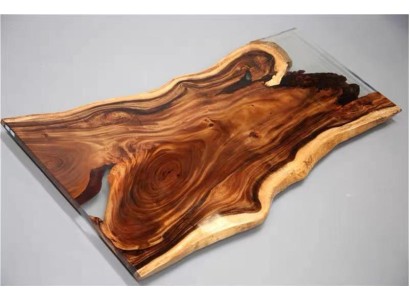 Epoxidharz Esstisch River Table Echtes Holz Massiv Tische 200x90