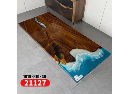 Esstisch River Table Echtes Holz Flusstisch 181x81cm Massive Tische