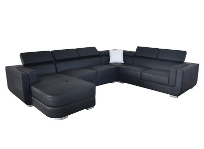 U образный угловой диван в дизайнерском современном стиле