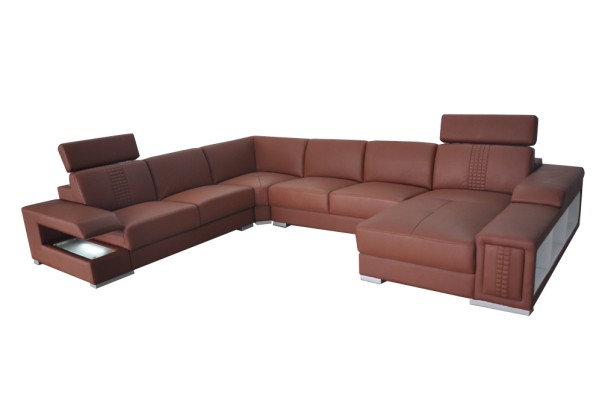 U образный дизайнерский угловой диван
