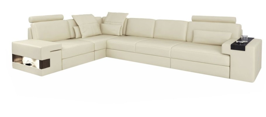 Polstermöbel Sofa Big Sofa Sofa Textil Möbel Schlafsofa Wohnzimmer L-Form Sofa