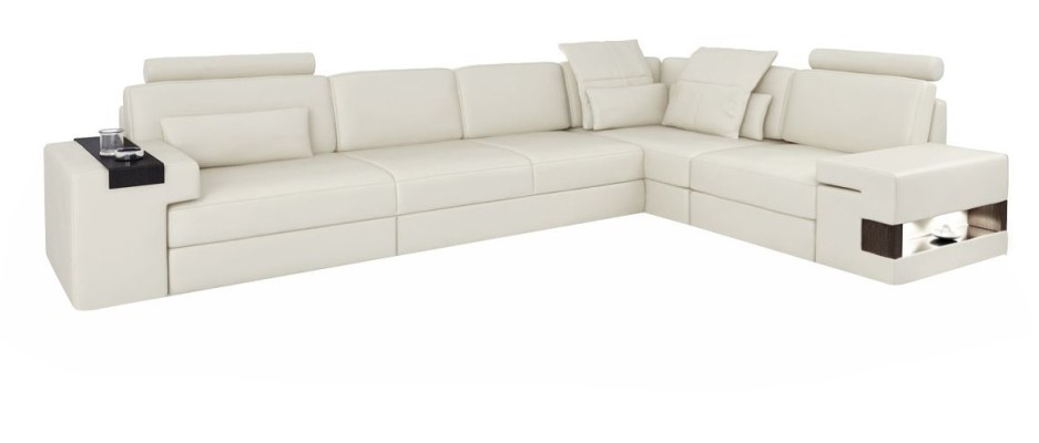 Polstermöbel Sofa Big Sofa Sofa Textil Möbel Schlafsofa Wohnzimmer L-Form Sofa