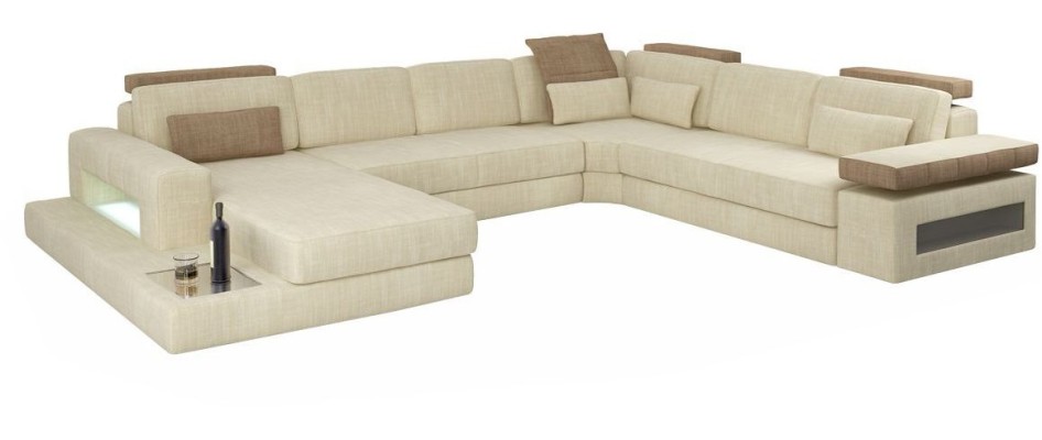 U образный диван в отличном современном дизайне
