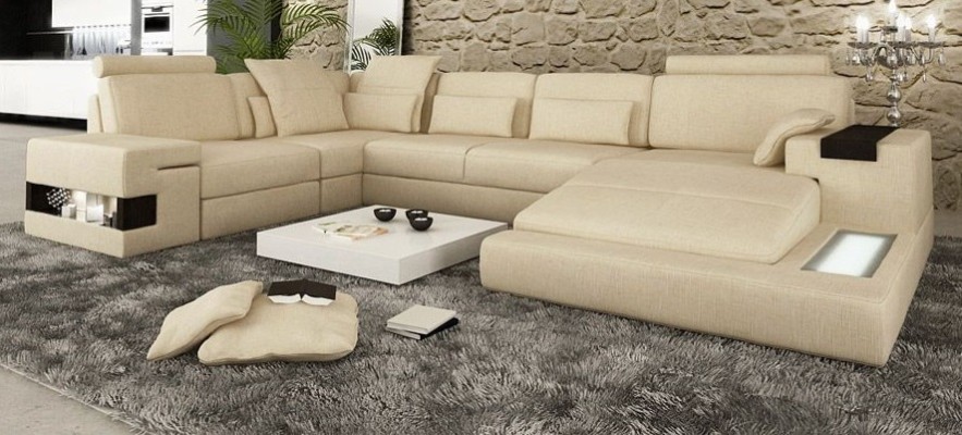 Ecksofa Couch Polster Couchen Neu Eck U Form Sofa Wohnlandschaft Möbel Sofas Neu