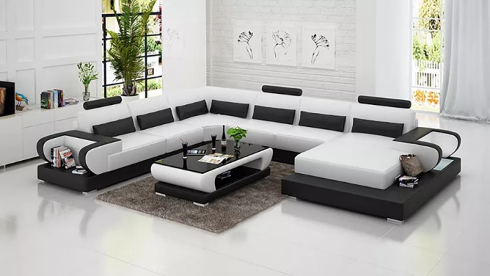 Eckgarnitur Ecksofa Sofa Couch Polster Sofas Neu Couchen Wohnlandschaft Designer