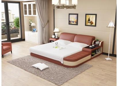 Wohnzimmer Polstergarnitur Ledersofa Couch Sitz Polster Garnituren 3+2+2 Sofa