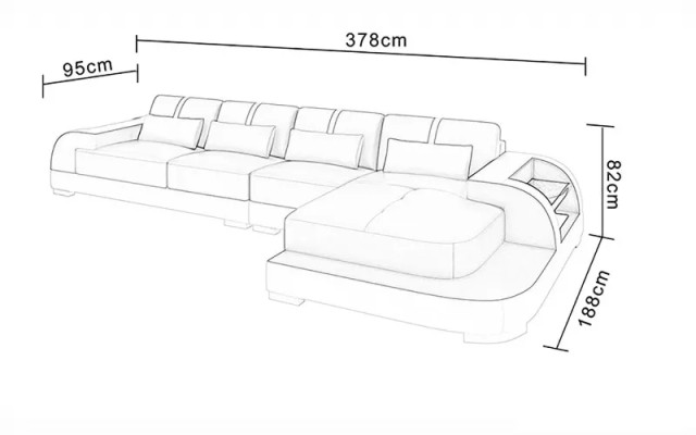 Design Ecksofa Sofa Couch Polster Sofa Eckgarnitur Eckcouch Sitzgarnituren 2tlg.