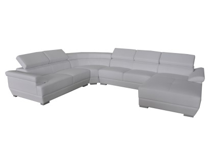 Sofa Ecksofa Design Polster Eckcouch Eckgarnitur Couch Wohnlandschaft UForm +USB