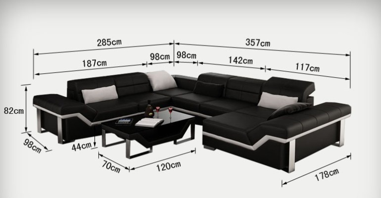 Ledersofa Sofa Couch Wohnlandschaft Ecksofa Garnitur Design Modern Sofa