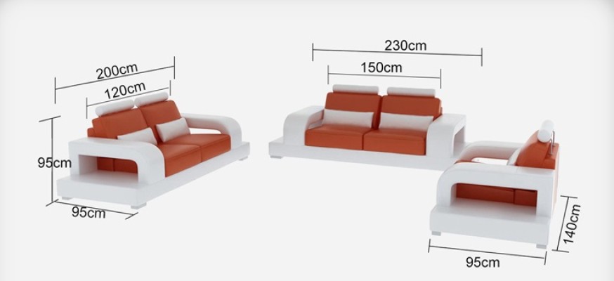 Комплект качественных мягких 3+2+1 местных диванов 