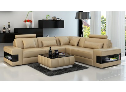 L образный угловой диван в прекрасном дизайнерском стиле 
