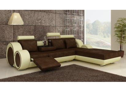 Textilsofa mit USB,Eckcouch Ecksofa Stoffsofa Wohnlandschaft Couchgarnitur NEU