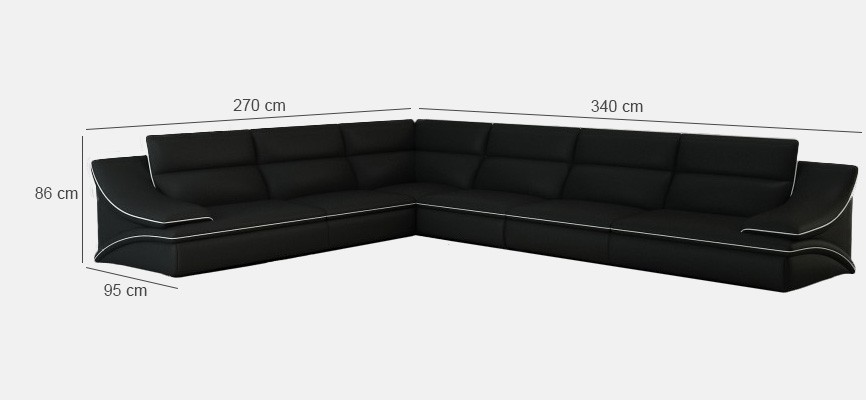 Ecksofa mit USB,Couch Sofa Wohnlandschaft Sitz Eck Garnitur Leder Textil Salut