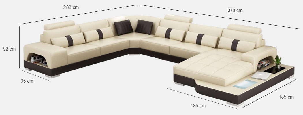 Ecksofa Polster Couch Sofa Wohnlandschaft Sitz Eck Garnitur Leder Textil Senden