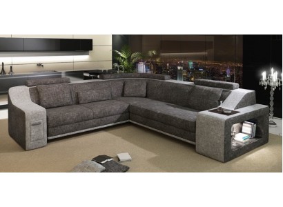 L образный гостиный диван в отличном современном дизайне 