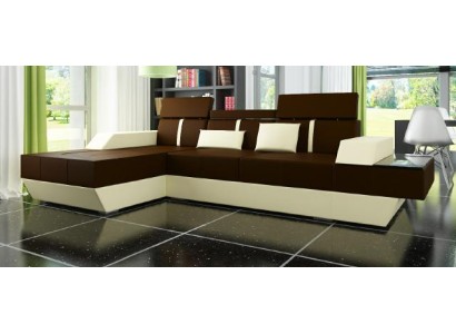 L образный угловой диван в замечательном дизайне 