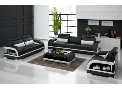 Дизайнерский набор мягких диванов 3+2+1