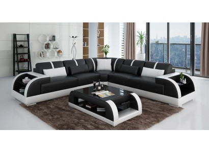 Wohnlandschaft Ecksofa Designer Sofa Eckcouch Polster Sitz Ecke Neu Rodos SW