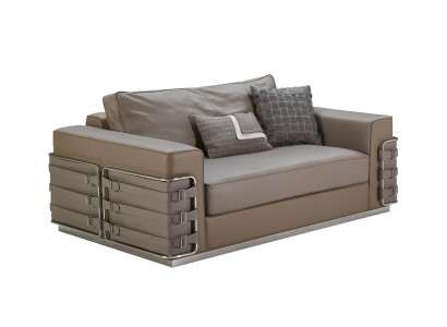 Отличный кожаный двухместный диван для вашей гостиной 