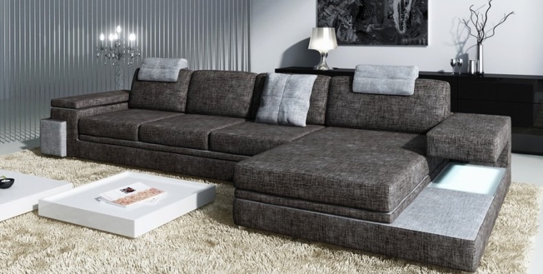 Luxuriöses Ambiente L-Form Designer-Sofa für exklusiven Wohnkomfort