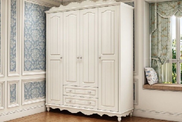 Kleiderschrank Schrank Barock Stil Möbel Klassische Schlafzimmer Schränke Holz