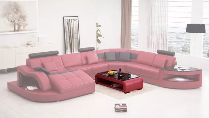 Corner sofa Design Corner sofa Living room Furniture Leather upholstery Couch Sofa Living landscape