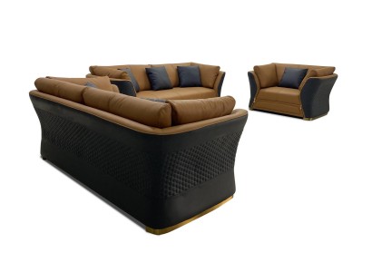 Великолепный диванный гарнитур 3+1 в роскошном современном стиле для гостиной