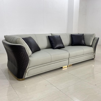 Sofagarnitur 4+1 Sitzer Couch Polster Garnitur Möbel Italienische Design Sofa