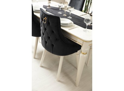 Современный дизайн обеденного стула материал дерево Честерфилд мебельный стул