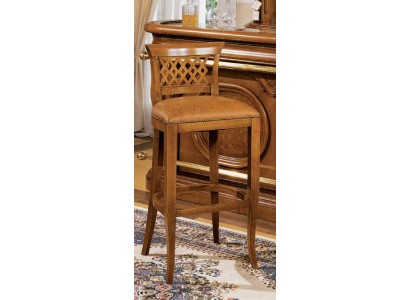 Барный стул классический дизайн Италия кожаное сиденье роскошный стул барный
