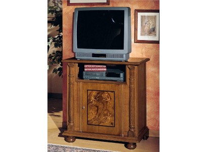 Дизайнерская тумба для телевизора деревянный комод с полкой мебель для гостиной