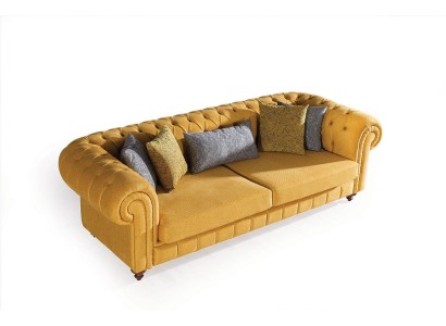 Sofa Couch Polster Sofas Design Möbel 3 Sitzer Dreisitzer Chesterfield