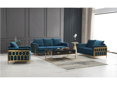 Восхитительный диванный гарнитур 3+2+1 современный стиль для вашей гостиной