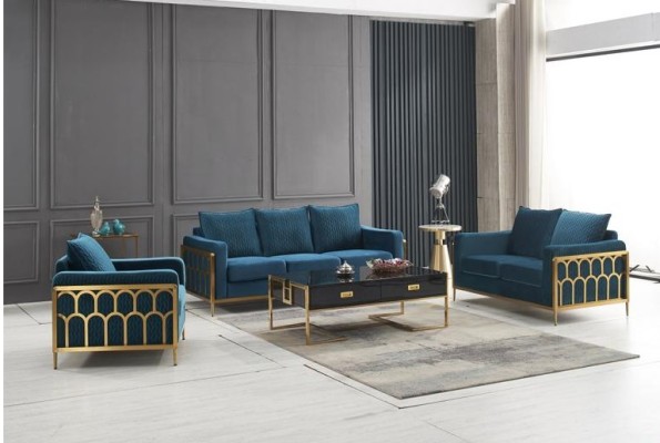 Wohnzimmer Design Sofa Sofagarnitur 3+2+1 Sitz Moderne Couch Set