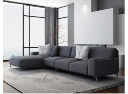 Wohnlandschaft Ecksofa L-Form Couch Sitz Polster Set Garnitur Modern