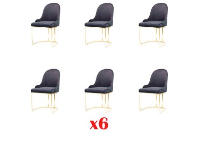 Küche Ess Gruppe Set Stuhl Garnitur Sitz Polster Holz 6x Stühle Neu