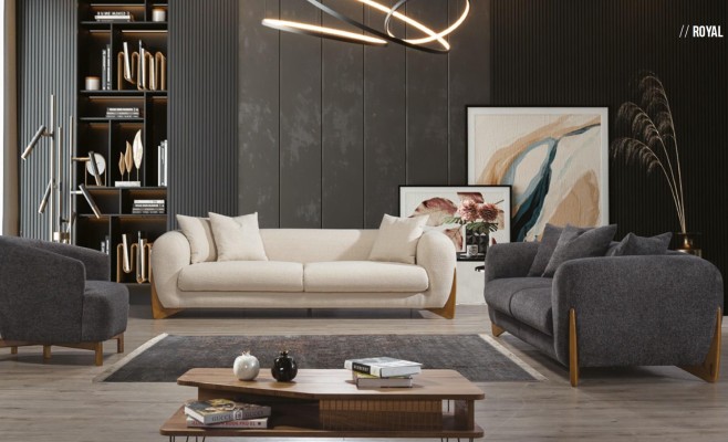 Бесподобный диванный гарнитур 3+3+1 итальянский стиль для вашей гостиной