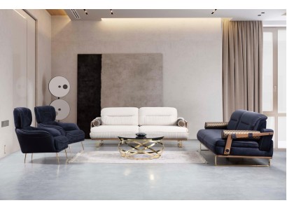 Шикарный диванный гарнитур 3+3+1+1 для вашей гостиной современный стиль