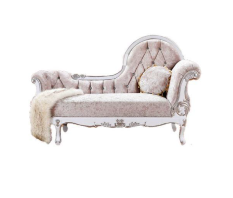 Chaiselongue Chesterfield Récamière antik stil Edle Chaise Longue Sofa Liege Neu