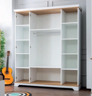 Kleiderschrank Weiß Schrank Design Modern Möbel Regal Schlafzimmer Schränke Neu