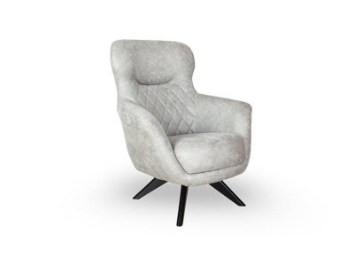  Роскошное удобное кресло для гостиной белого цвета 